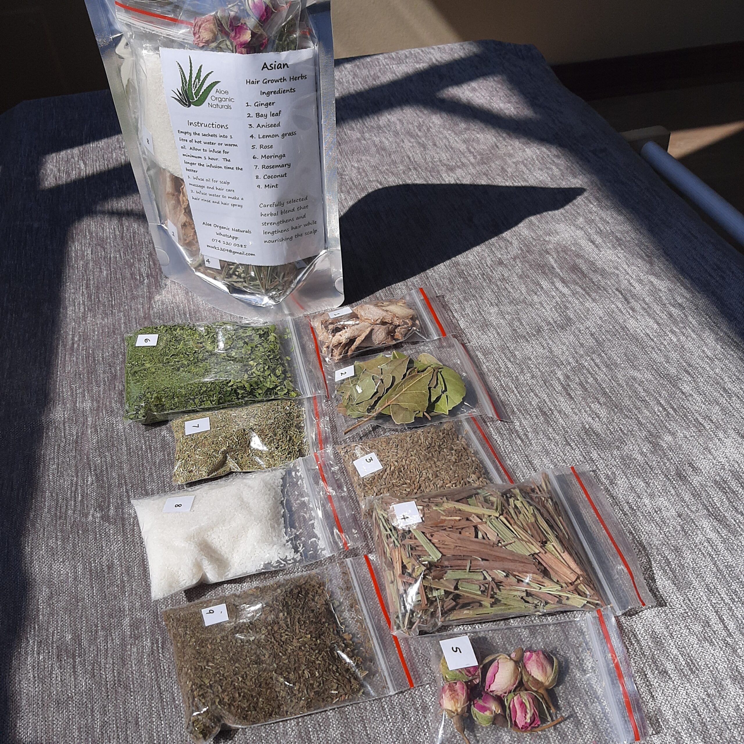 Asian Hair Growth Herbs Large Pack