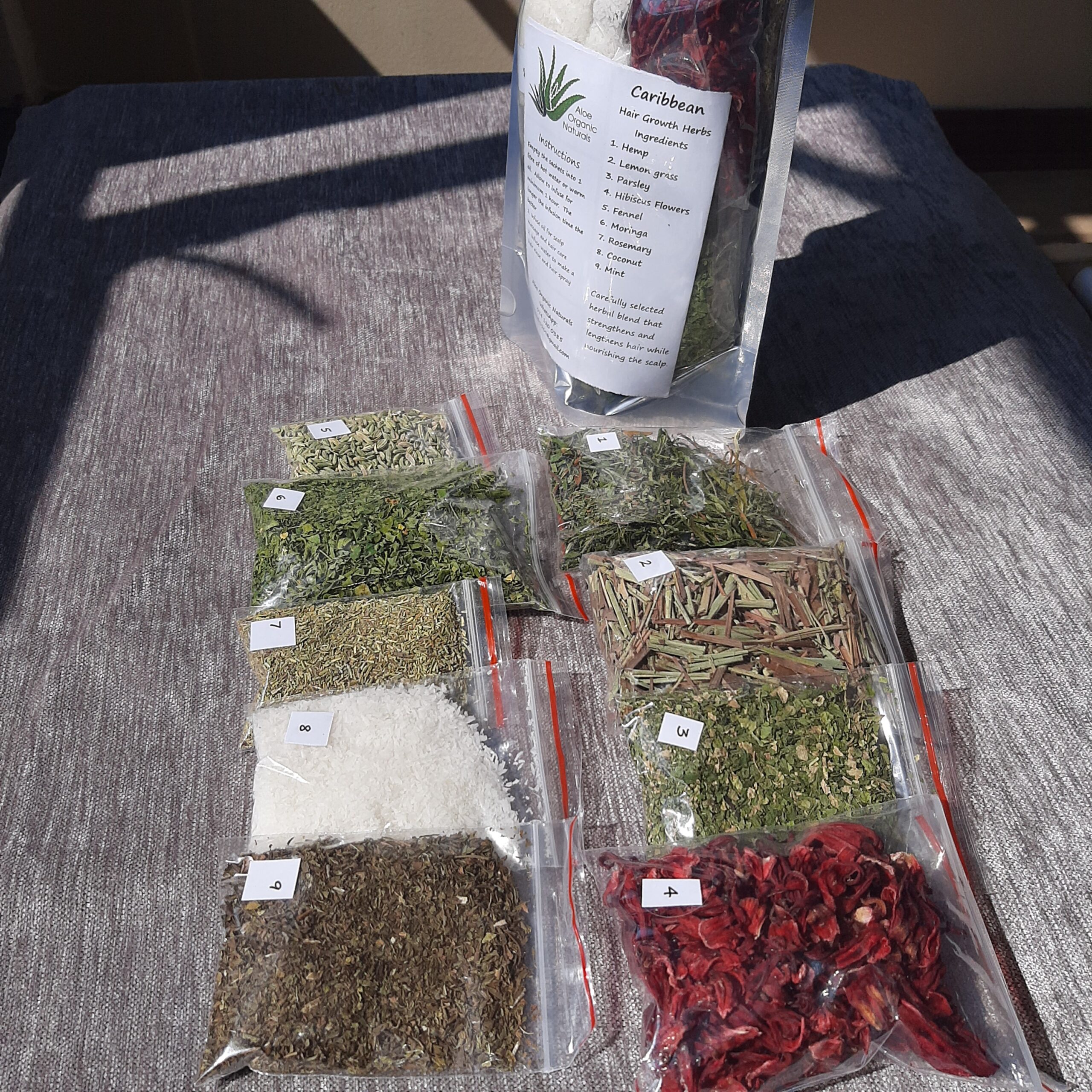 Caribbean Hair Growth Herbs Large Pack